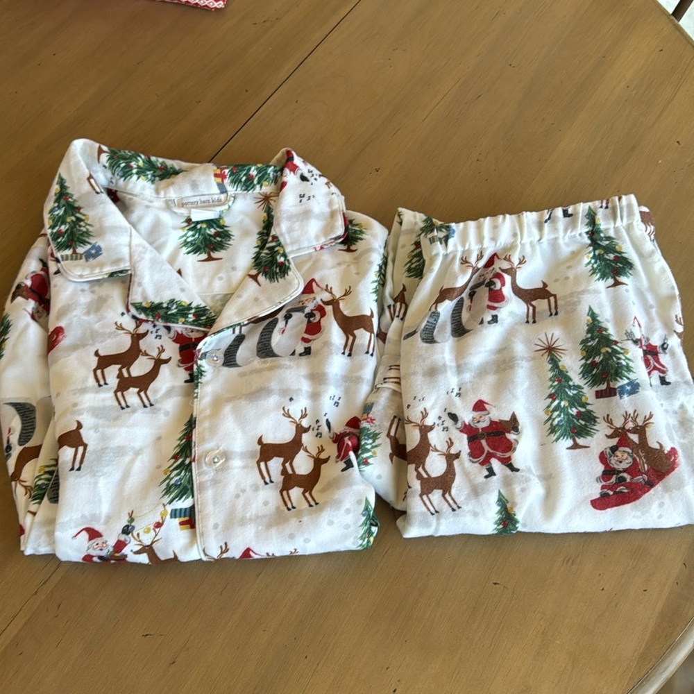 Pottery barn kids adult PJs size large